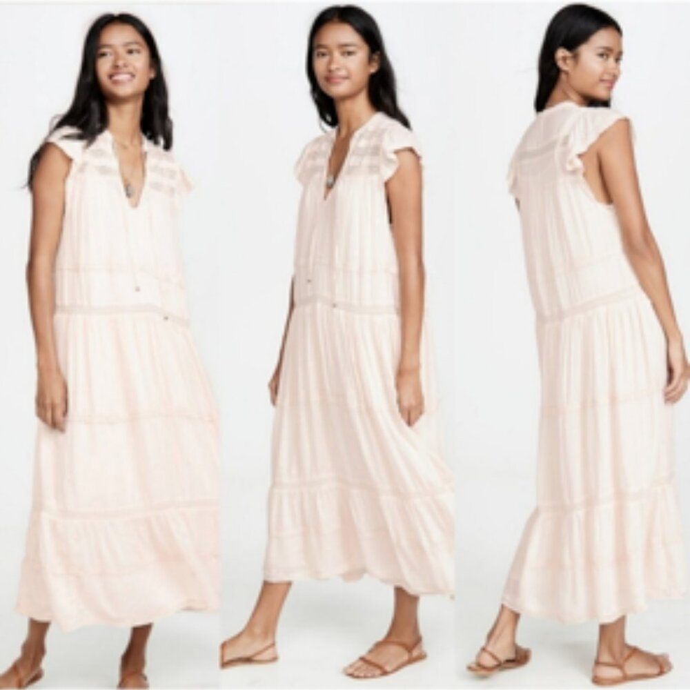 FREE PEOPLE MIDNIGHT MIDI DRESS Sz. XS